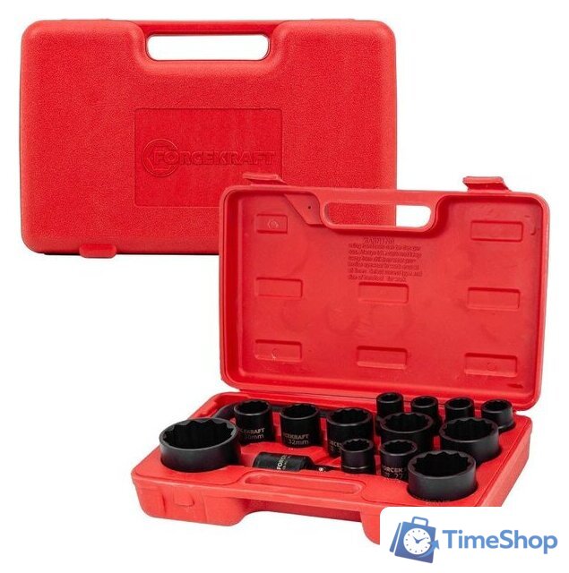 Набор головок слесарных ForceKraft FK-6154-5MPB(58241) - Изображение №1 — Интернет-магазин Time-Shop