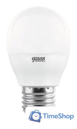 Светодиодная лампочка Gauss Globe-dim E27 7 Вт 3000 К 105102107-D - Изображение №1 — Интернет-магазин Time-Shop