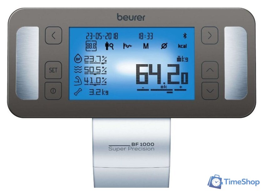 Умные напольные весы Beurer BF 1000 Super Precision - Изображение №4 — Интернет-магазин Time-Shop