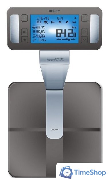 Умные напольные весы Beurer BF 1000 Super Precision - Изображение №3 — Интернет-магазин Time-Shop