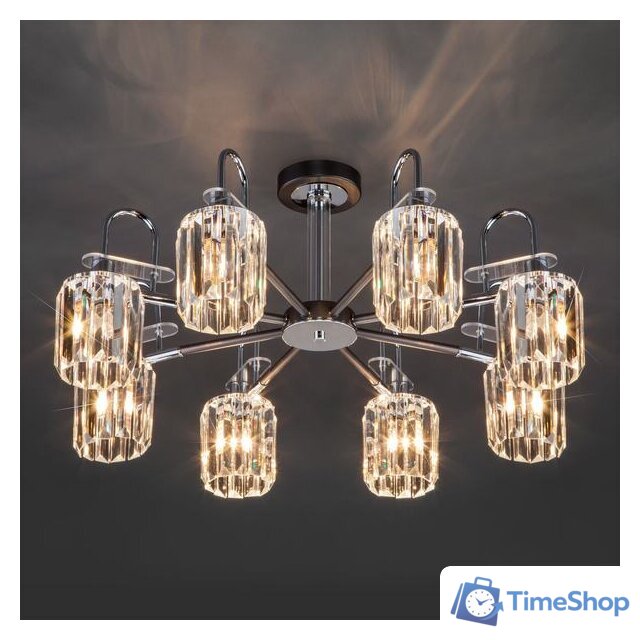 Люстра средней высоты Евросвет 70090/8 (Графит) - Изображение №4 — Интернет-магазин Time-Shop