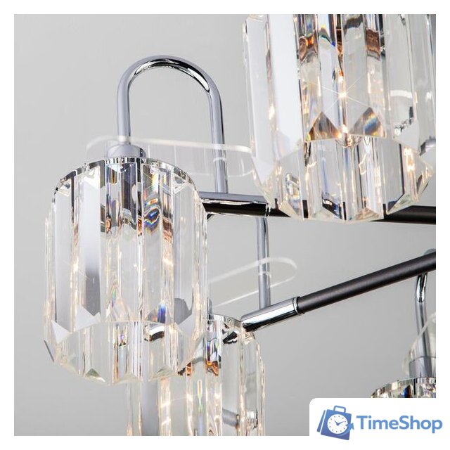 Люстра средней высоты Евросвет 70090/8 (Графит) - Изображение №2 — Интернет-магазин Time-Shop