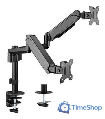 Кронштейн для монитора Gembird MA-DA2P-01 - Изображение №1 — Интернет-магазин Time-Shop