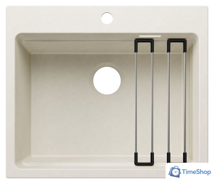 Кухонная мойка Blanco Etagon 6 Colour 527748 (мягкий белый) - Изображение №1 — Интернет-магазин Time-Shop