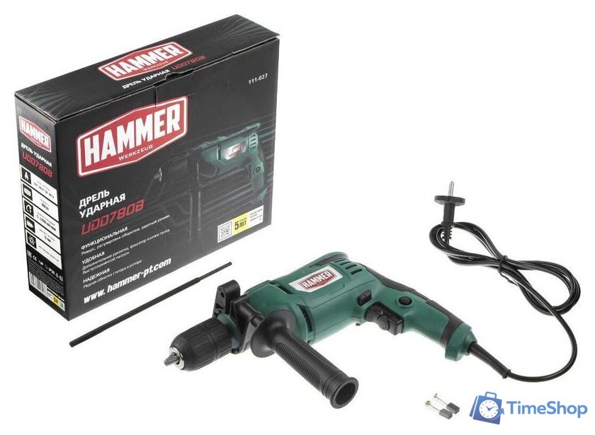 Ударная дрель Hammer UDD780B - Изображение №9 — Интернет-магазин Time-Shop