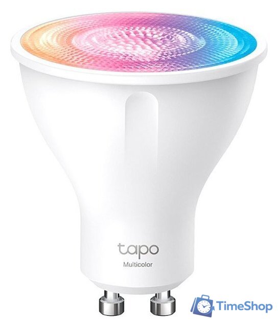 Светодиодная лампочка TP-Link Tapo L630 GU10 3.7 Вт 2200-6500 K - Изображение №1 — Интернет-магазин Time-Shop