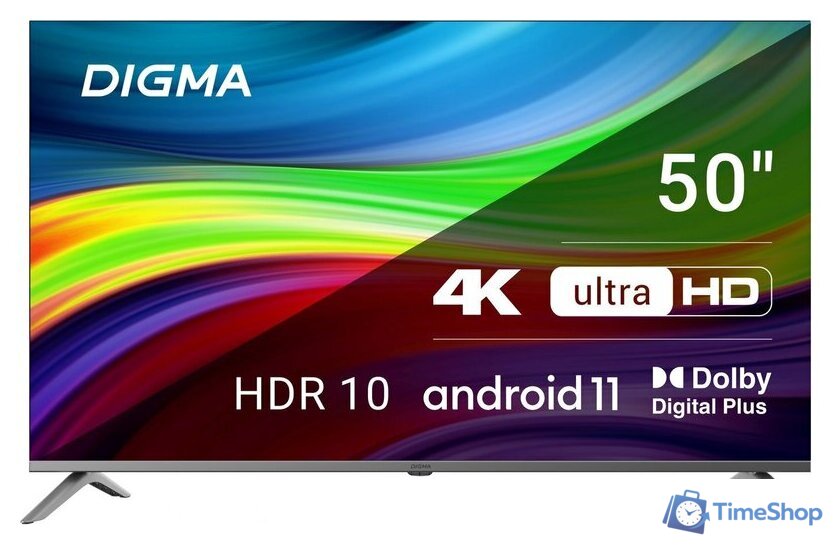 Телевизор Digma DM-LED50UBB41 - Изображение №1 — Интернет-магазин Time-Shop