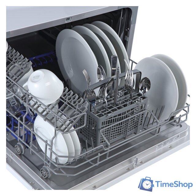 Отдельностоящая посудомоечная машина Бирюса DWC-506/5 W - Изображение №7 — Интернет-магазин Time-Shop