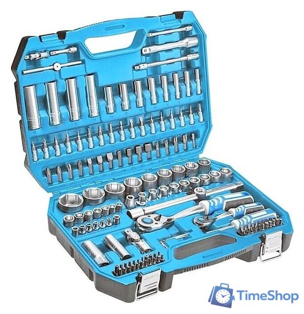 Универсальный набор инструментов Hoegert Technik HT1R440 (144 предмета) - Изображение №1 — Интернет-магазин Time-Shop