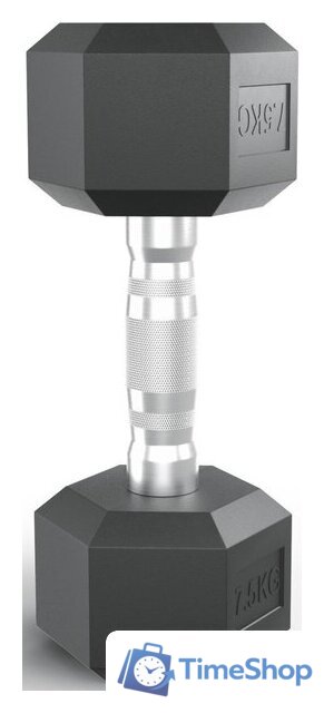 Гантель Unixfit DBHEX7.5 7.5 кг - Изображение №5 — Интернет-магазин Time-Shop