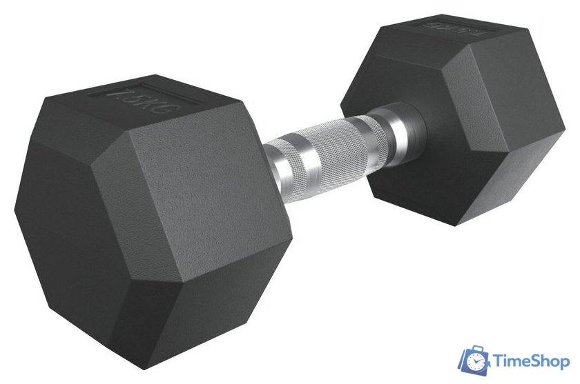 Гантель Unixfit DBHEX7.5 7.5 кг - Изображение №4 — Интернет-магазин Time-Shop