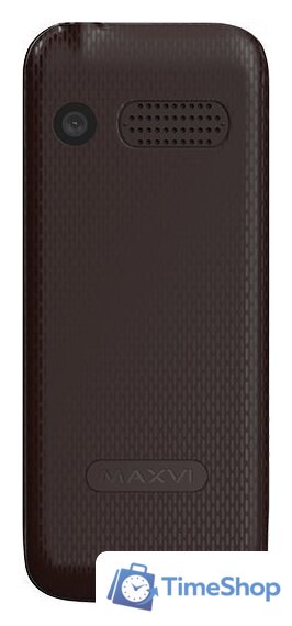 Кнопочный телефон Maxvi K15n (коричневый) - Изображение №4 — Интернет-магазин Time-Shop