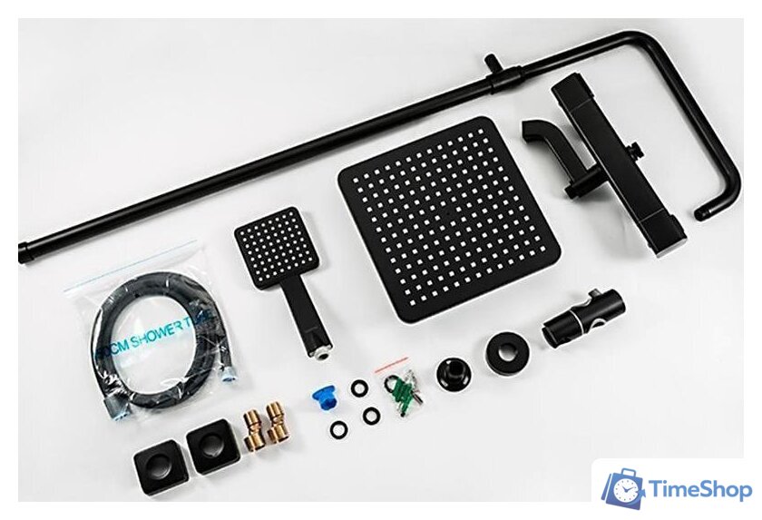 Душевая система  Gappo G2491-6 (черный) - Изображение №11 — Интернет-магазин Time-Shop