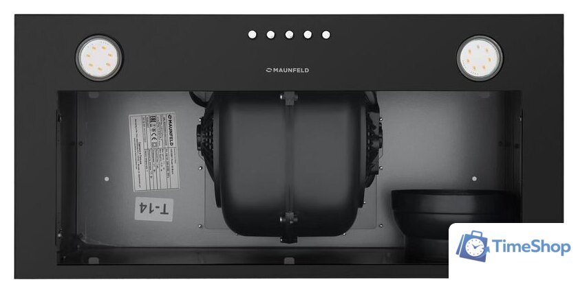 Кухонная вытяжка MAUNFELD Crosby Power 60 (черный) - Изображение №3 — Интернет-магазин Time-Shop