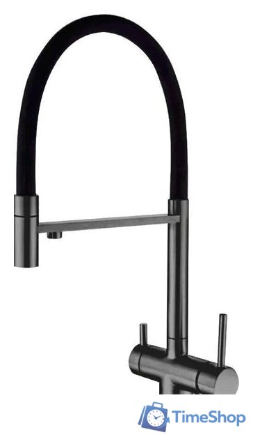 Смеситель Gross Aqua Neosteel 3188611SSGMB - Изображение №1 — Интернет-магазин Time-Shop