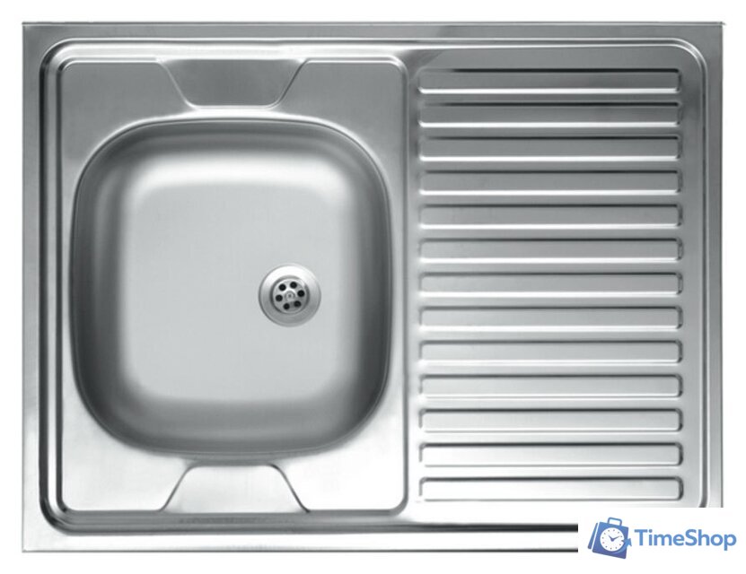 Кухонная мойка КромРус S 420 RUS (левая) - Изображение №1 — Интернет-магазин Time-Shop