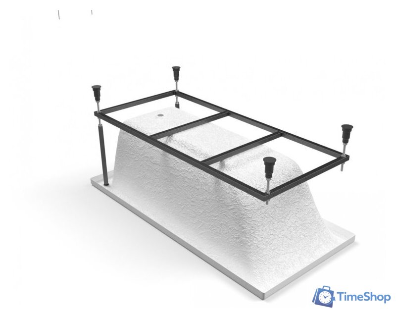 Ванна Cersanit Lorena 160x70 (с каркасом) - Изображение №4 — Интернет-магазин Time-Shop