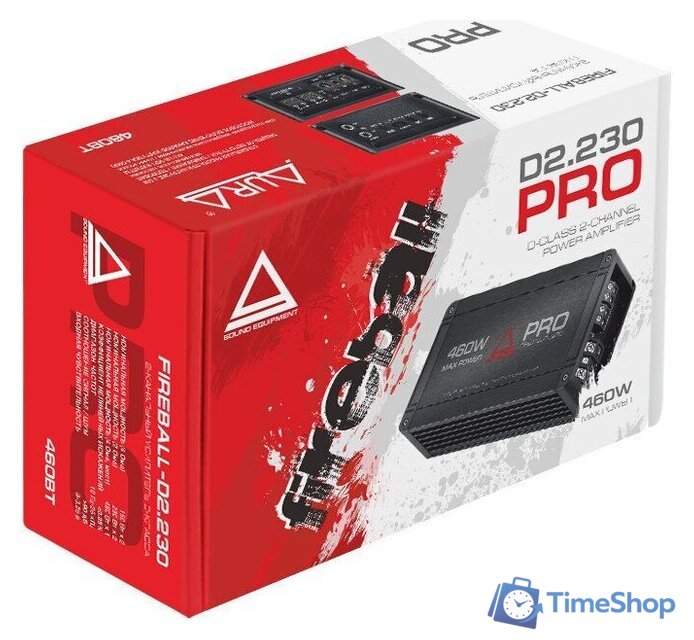 Автомобильный усилитель Aura Fireball-D2.230 PRO - Изображение №6 — Интернет-магазин Time-Shop