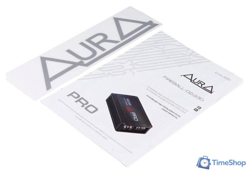 Автомобильный усилитель Aura Fireball-D2.230 PRO - Изображение №4 — Интернет-магазин Time-Shop