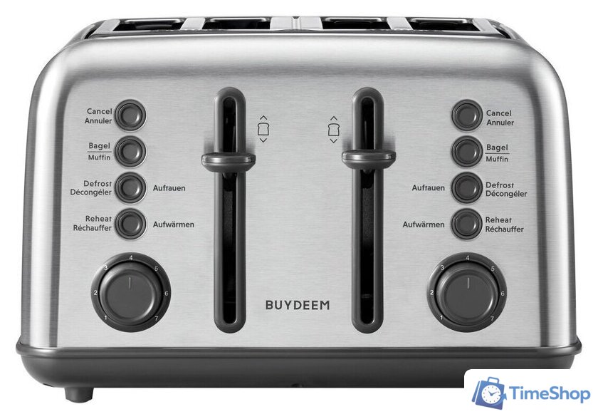 Тостер Buydeem DT640-SS Stainless Steel - Изображение №1 — Интернет-магазин Time-Shop
