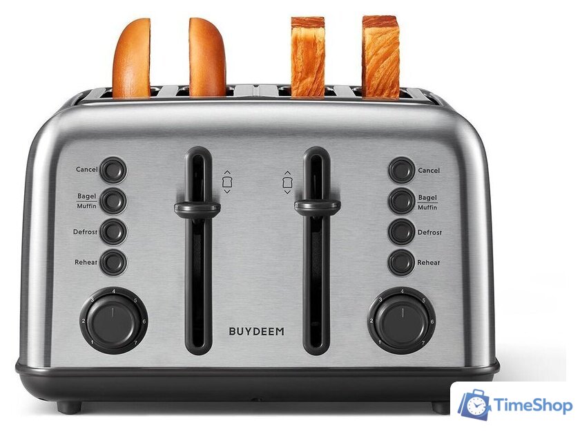 Тостер Buydeem DT640-SS Stainless Steel - Изображение №2 — Интернет-магазин Time-Shop