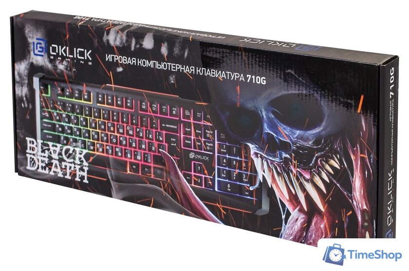 Клавиатура Оклик 710G Black Death - Изображение №11 — Интернет-магазин Time-Shop