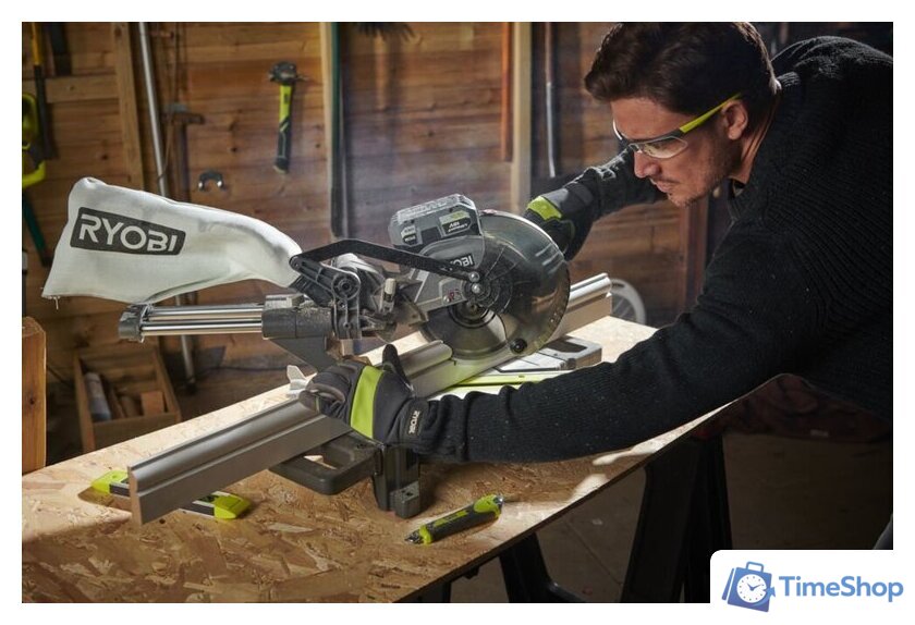 Торцовочная пила Ryobi RMS18190-140G 5133005503 - Изображение №3 — Интернет-магазин Time-Shop