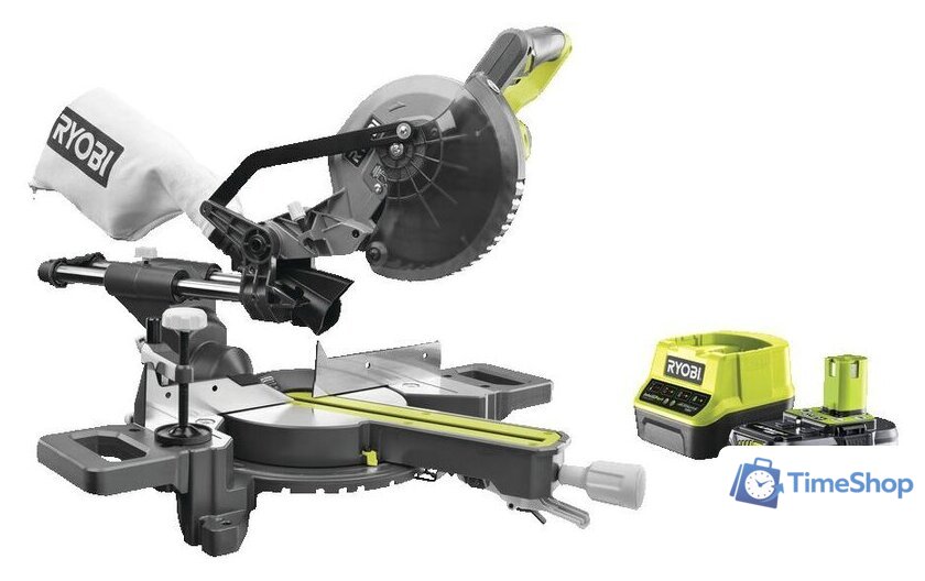 Торцовочная пила Ryobi RMS18190-140G 5133005503 - Изображение №1 — Интернет-магазин Time-Shop