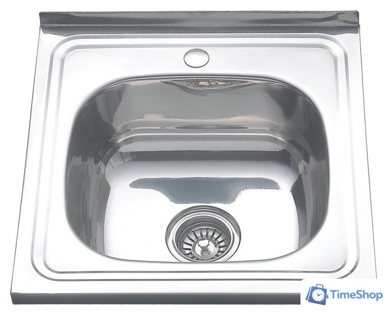 Кухонная мойка Melana MLN-5050 (матовая, глубина чаши 16 см., сталь 0.4 мм.) - Изображение №1 — Интернет-магазин Time-Shop