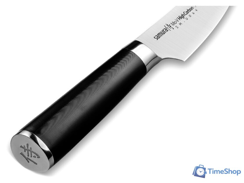 Кухонный нож Samura Mo-V SM-0064 - Изображение №4 — Интернет-магазин Time-Shop