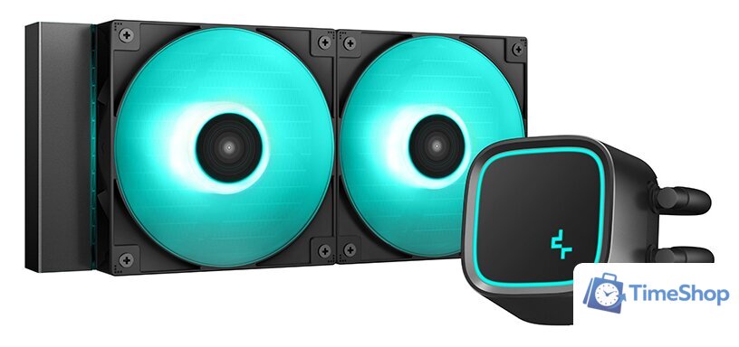 Система жидкостного охлаждения для процессора DeepCool LE500 R-LE500-BKLNMG-G-1 - Изображение №1 — Интернет-магазин Time-Shop