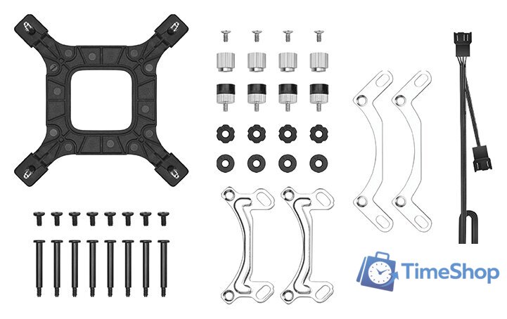 Система жидкостного охлаждения для процессора DeepCool LE500 R-LE500-BKLNMG-G-1 - Изображение №3 — Интернет-магазин Time-Shop