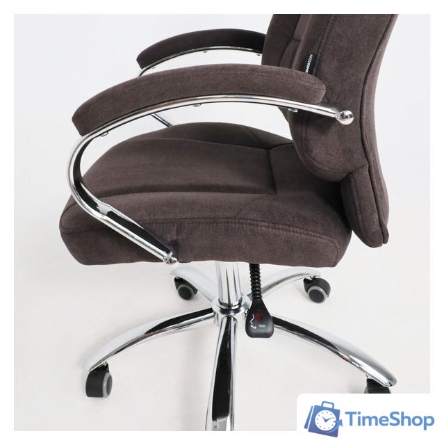 Офисное кресло AksHome King A (ткань, коричневый) - Изображение №8 — Интернет-магазин Time-Shop