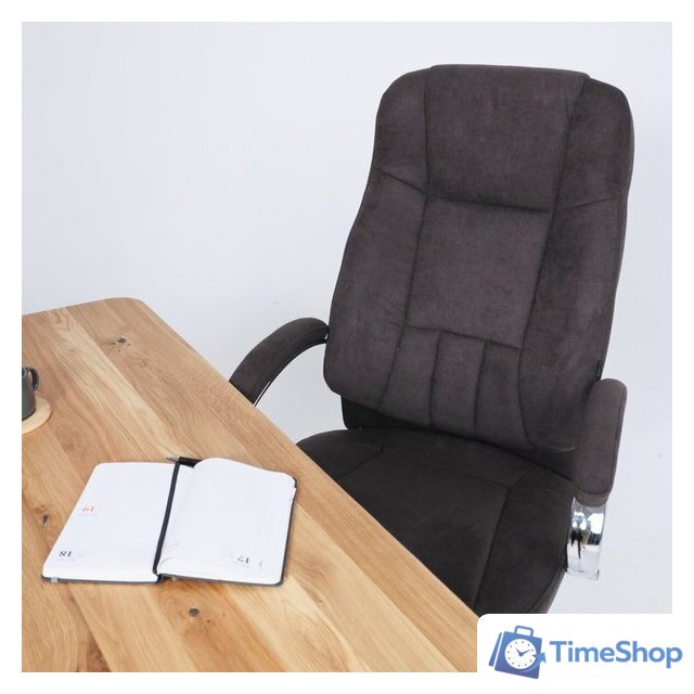 Офисное кресло AksHome King A (ткань, коричневый) - Изображение №15 — Интернет-магазин Time-Shop