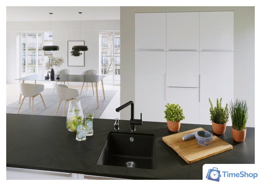 Кухонная мойка Blanco Rotan 400-U 521334 (белый) - Изображение №7 — Интернет-магазин Time-Shop