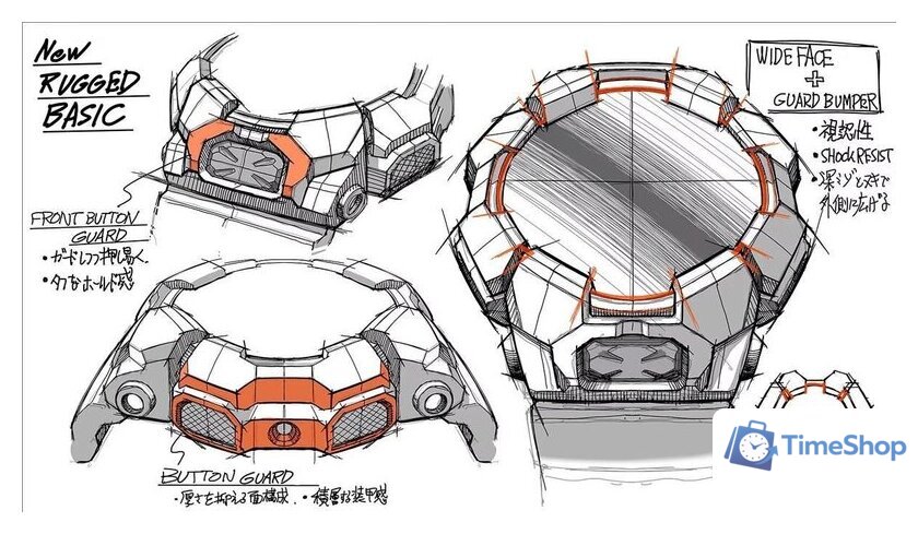 Наручные часы Casio GA-010-2A - Изображение №9 — Интернет-магазин Time-Shop