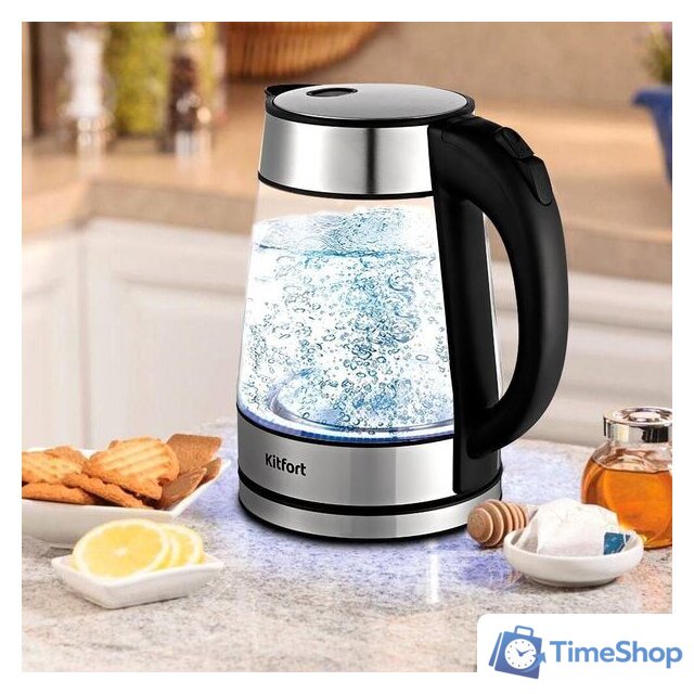 Электрический чайник Kitfort KT-6118 - Изображение №6 — Интернет-магазин Time-Shop