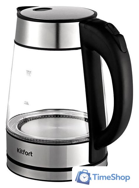 Электрический чайник Kitfort KT-6118 - Изображение №3 — Интернет-магазин Time-Shop