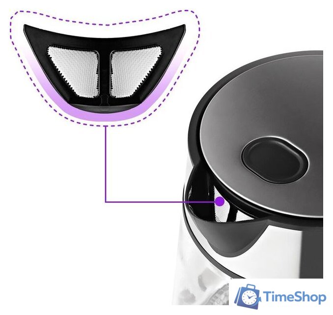 Электрический чайник Kitfort KT-6118 - Изображение №4 — Интернет-магазин Time-Shop