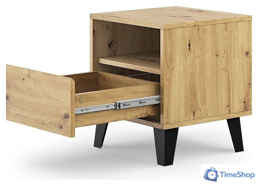 Тумба Anrex Boxwell Berg 1SN (дуб артисан) - Изображение №2 — Интернет-магазин Time-Shop