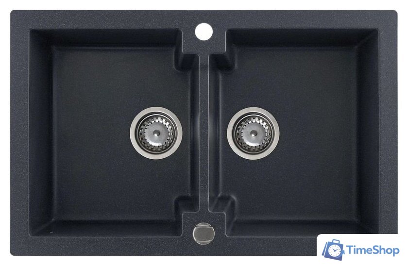 Кухонная мойка Kernau KGS A 80 2B Black Metallic - Изображение №1 — Интернет-магазин Time-Shop