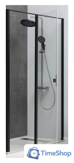 Душевая дверь Allen Brau Priority 3.31027.BBA 294056 (черный браш) - Изображение №3 — Интернет-магазин Time-Shop