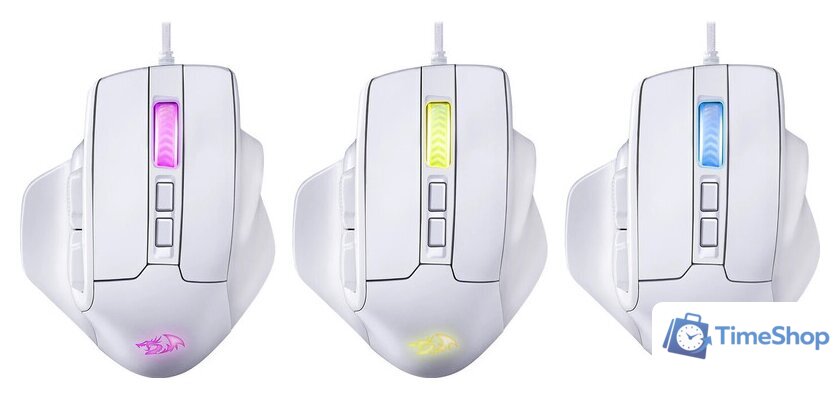 Игровая мышь Redragon Bullseye (белый) - Изображение №3 — Интернет-магазин Time-Shop