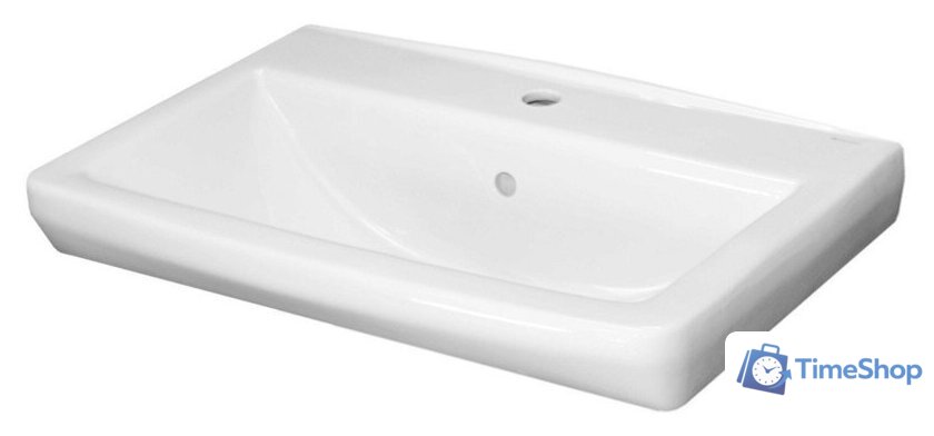 Умывальник Керамин Милан 65 (с пьедесталом) - Изображение №2 — Интернет-магазин Time-Shop