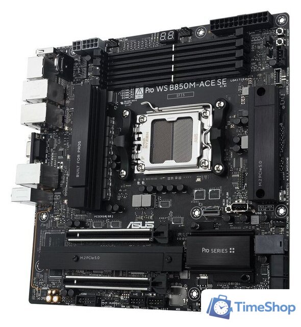 Материнская плата ASUS Pro WS B850M-ACE SE - Изображение №4 — Интернет-магазин Time-Shop