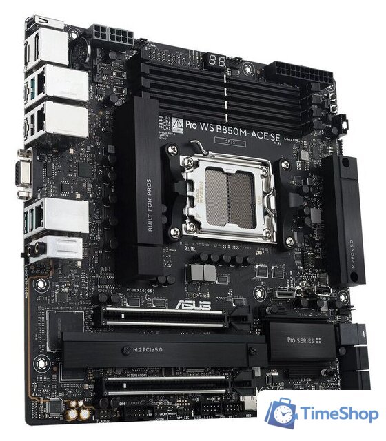 Материнская плата ASUS Pro WS B850M-ACE SE - Изображение №2 — Интернет-магазин Time-Shop