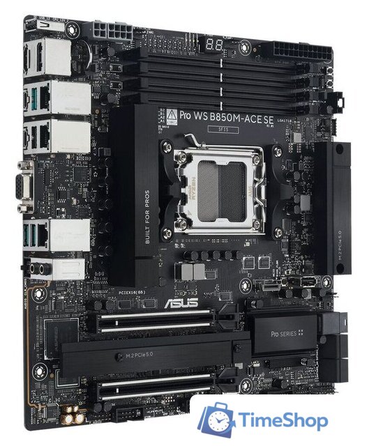 Материнская плата ASUS Pro WS B850M-ACE SE - Изображение №3 — Интернет-магазин Time-Shop