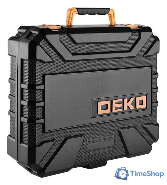 Дрель-шуруповерт Deko DKCD20FU-Li SET 193 063-4179 (с 2-мя АКБ, кейс, набор оснастки) - Изображение №4 — Интернет-магазин Time-Shop