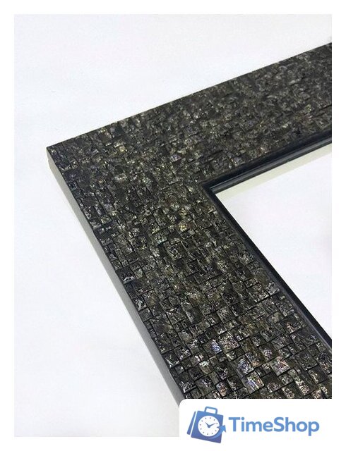 Зеркало Декарт Настенное в раме 8Л1671 (серый перламутр) - Изображение №2 — Интернет-магазин Time-Shop