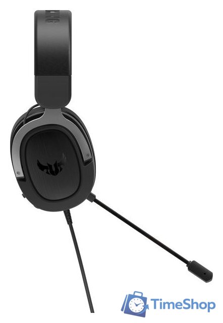 Наушники ASUS TUF Gaming H3 (серый/черный) - Изображение №4 — Интернет-магазин Time-Shop